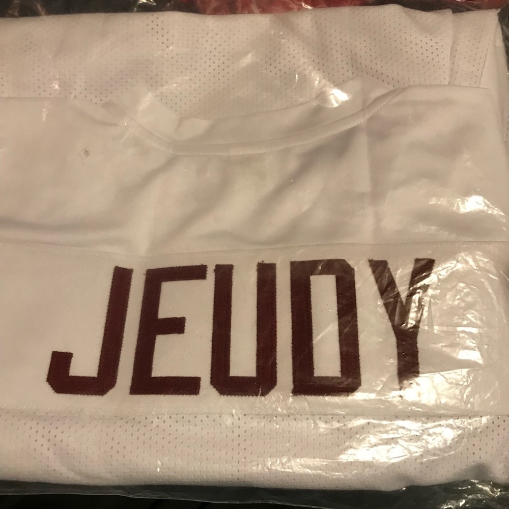 Jerry juedy autographed Alabama jersey